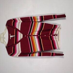 EUC Lucky Brand Wool Striped Sweater size Small